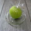 Sviečka guľa 6cm jabĺčková matná perleť obr.2 - evkakvety-eshop.eu