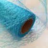 Pavučinová organza svetlá tyrkysová - Bright Blue - evkakvety-eshop.eu