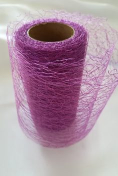 Pavučinová organza purpurová - Radiant Orchid - evkakvety-eshop.eu