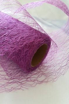 Pavučinová organza purpurová - Radiant Orchid - evkakvety-eshop.eu