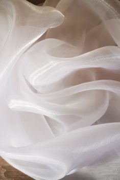 Saténová organza biela - White širky 47 cm - evkakvety-eshop.eu