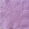 Reliéfne servítky ružovofialové - Spring Lilac 33x33cm - evkakvety-eshop.eu