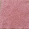 Reliéfne servítky ružové (Candy Pink) 33×33 cm – vzor Ruže