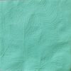 Reliéfne servítky mentolovo zelené (Mint) 33×33 cm – vzor Listy