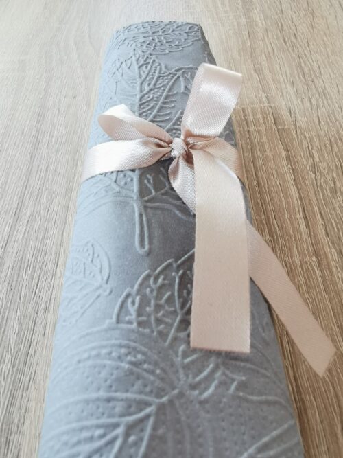Reliéfne servítky sivé - Grey 33x33cm - evkakvety-eshop.eu