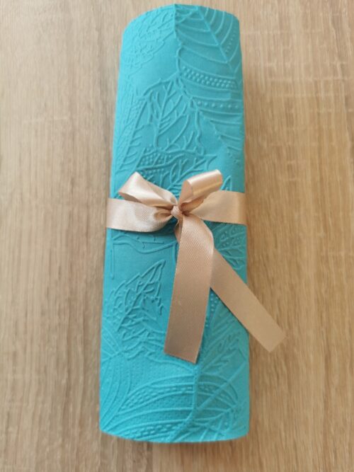 Reliéfne servítky svetlomodré - Light Blue 33x33cm - evkakvety-eshop.eu
