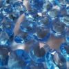 Dekoračné diamanty svetlomodré 12mm - evkakvety-eshop.eu