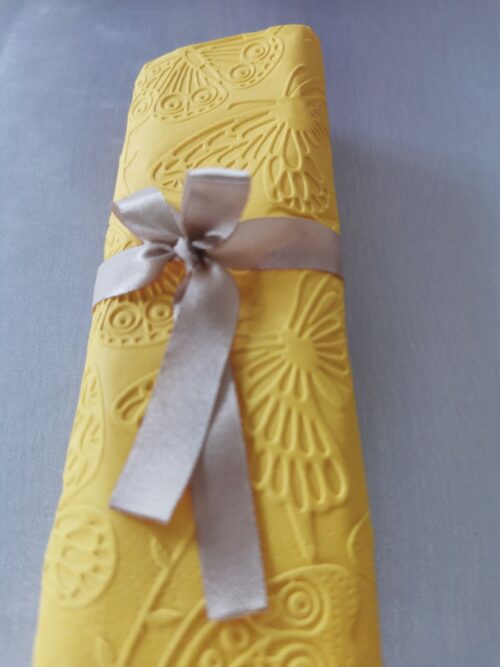 Reliéfne servítky slnečnicovožlté - Sunflower Yellow 33x33cm - evkakvety-eshop.eu