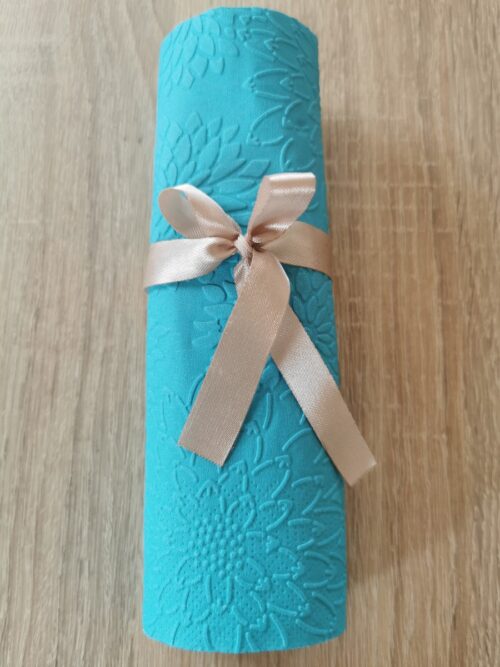 Reliéfne servítky svetlomodré - Light Blue 33x33cm - evkakvety-eshop.eu