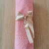 Reliéfne servítky ružové (Candy Pink) 33×33 cm – vzor Motýle - detail vzoru