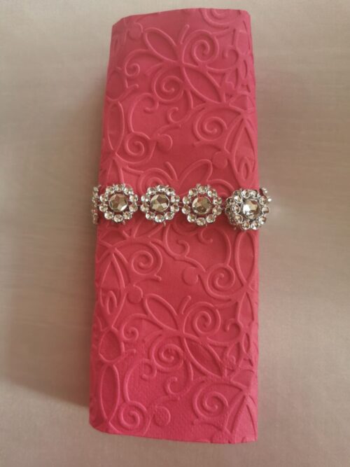 Reliéfne servítky cyklámenové - Fuchsia 33x33cm - evkakvety-eshop.eu