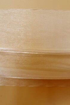Saténová organza krémová - Cream širky 23 cm - evkakvety-eshop.eu