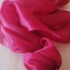 Saténová organza bordová (Burgundy) šírky 47 cm – rozprestretá látka