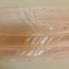 Saténová organza broskyňová (Peach) šírky 23 cm – detail materiálu