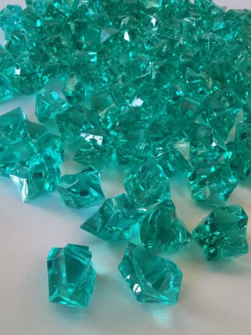 Oceánovozelený dekoračný ľad - evkakvety-eshop.eu