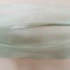 Saténová organza pastelovo zelená (Pastel Green) šírky 23 cm – detail materiálu