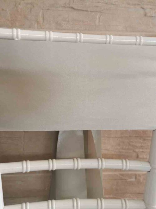 Sivý satén 15 cm (Grey), detail hladkého lesklého materiálu