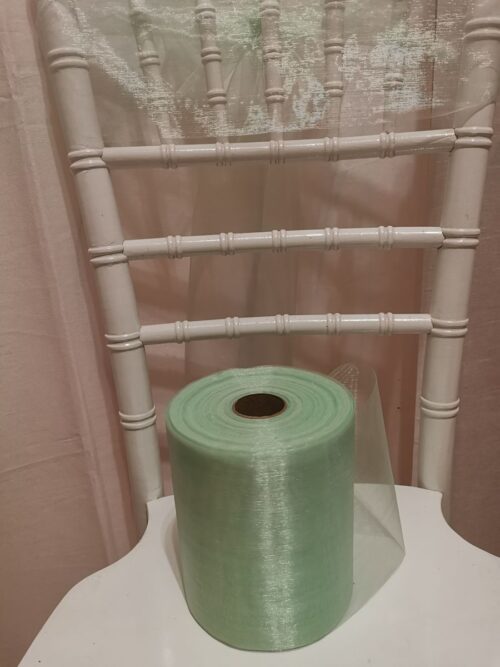 Organza mentolovo zelená - Mint - evkakvety-eshop.eu