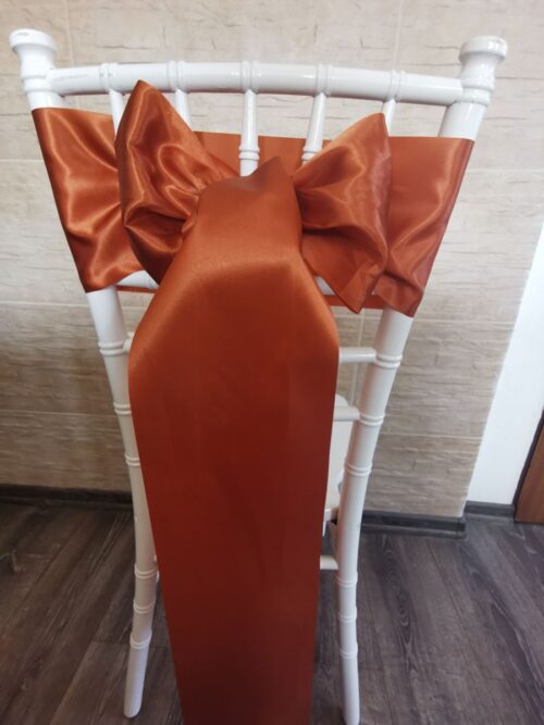 Satén - Hrdzavá - Rust - evkakvety-eshop.eu