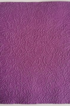 Reliéfne servítky tmavo fialové - Dark Violet 33x33cm - evkakvety-eshop.eu
