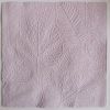 Reliéfne servítky svetlofialové (Pale Lilac) 33×33 cm – vzor Listy